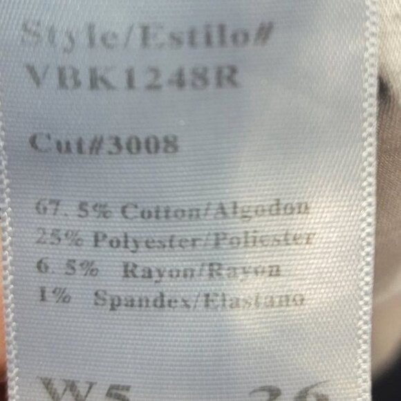 Kancan Womens 26 Distressed Skinny Jeans Cut Off Shorts High Rise - Picture 7 of 7